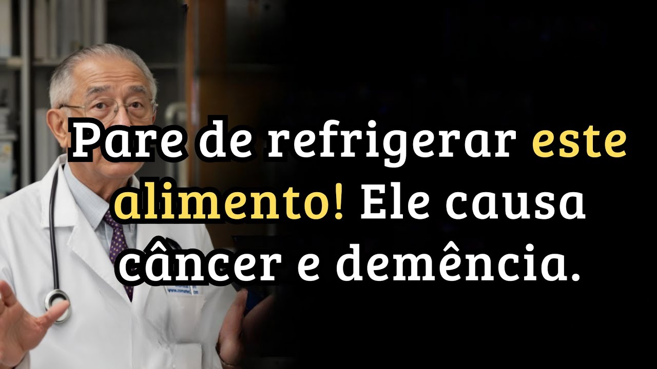 Pare de refrigerar esses 5 alimentos comuns! Eles causam câncer, demência e inflamação.