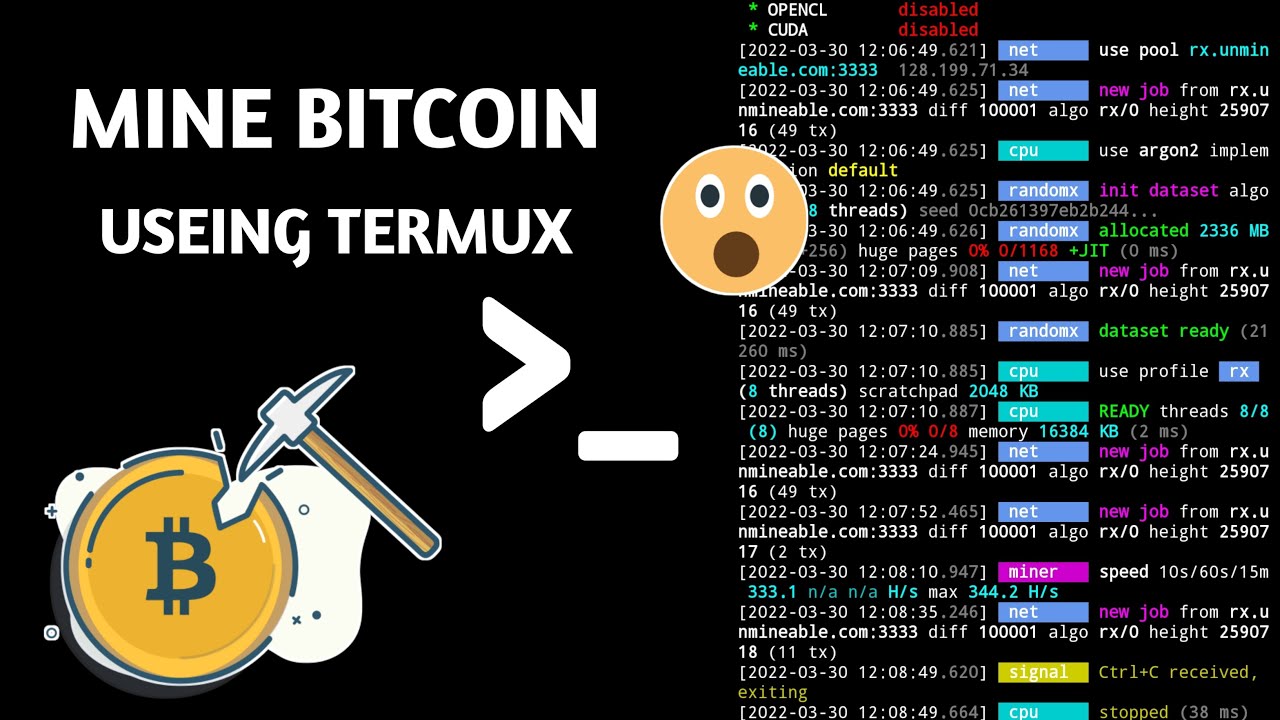 How To Mine Bitcoin On Android Using Termux In Hindi - Bitcoin Mining Using Termux
