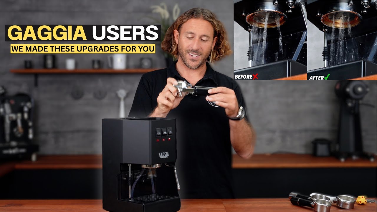Установка нашего HD-экрана для душа на Gaggia Classic + необходимые обновления!