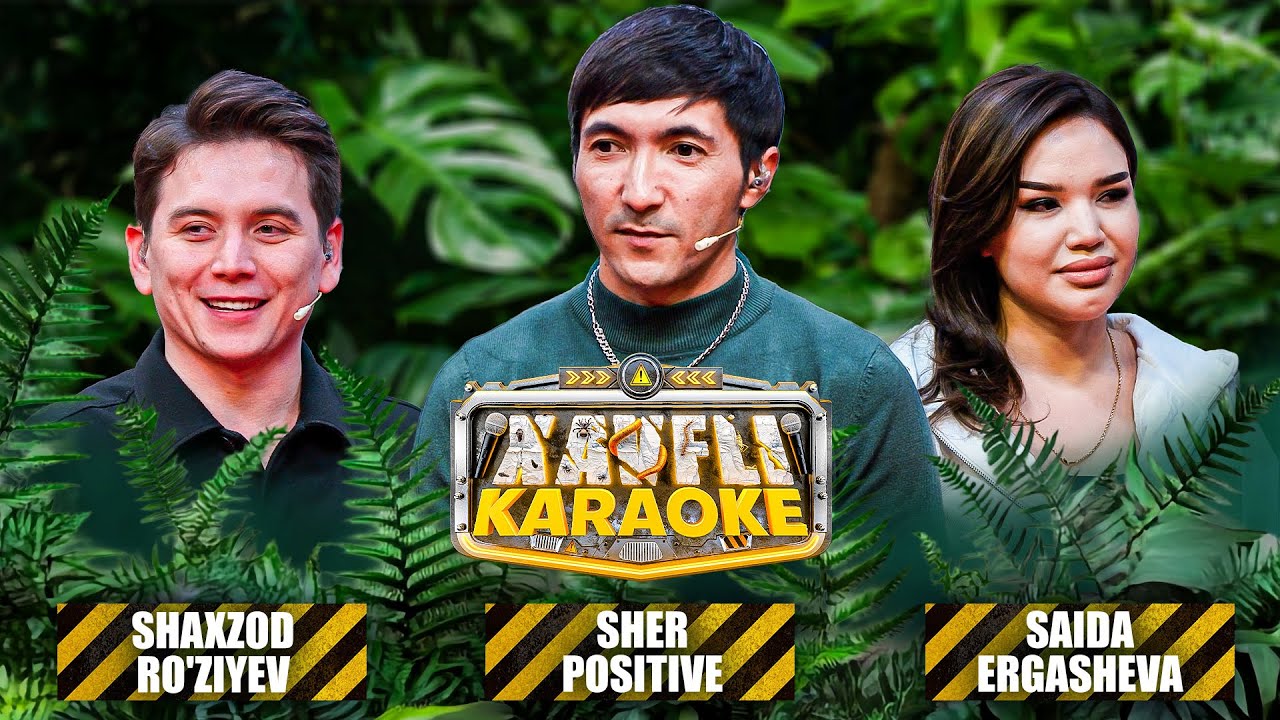 XAVFLI KARAOKE - SHAXZOD RO'ZIYEV x SHER.POSITIVE x SAIDA ERGASHEVA