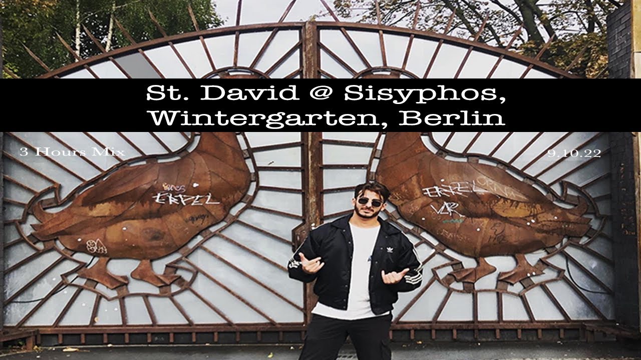 ST. DAVID  - Mix Series - Sisyphos, Berlin 2022 #housemusic #stdavid #90shouse