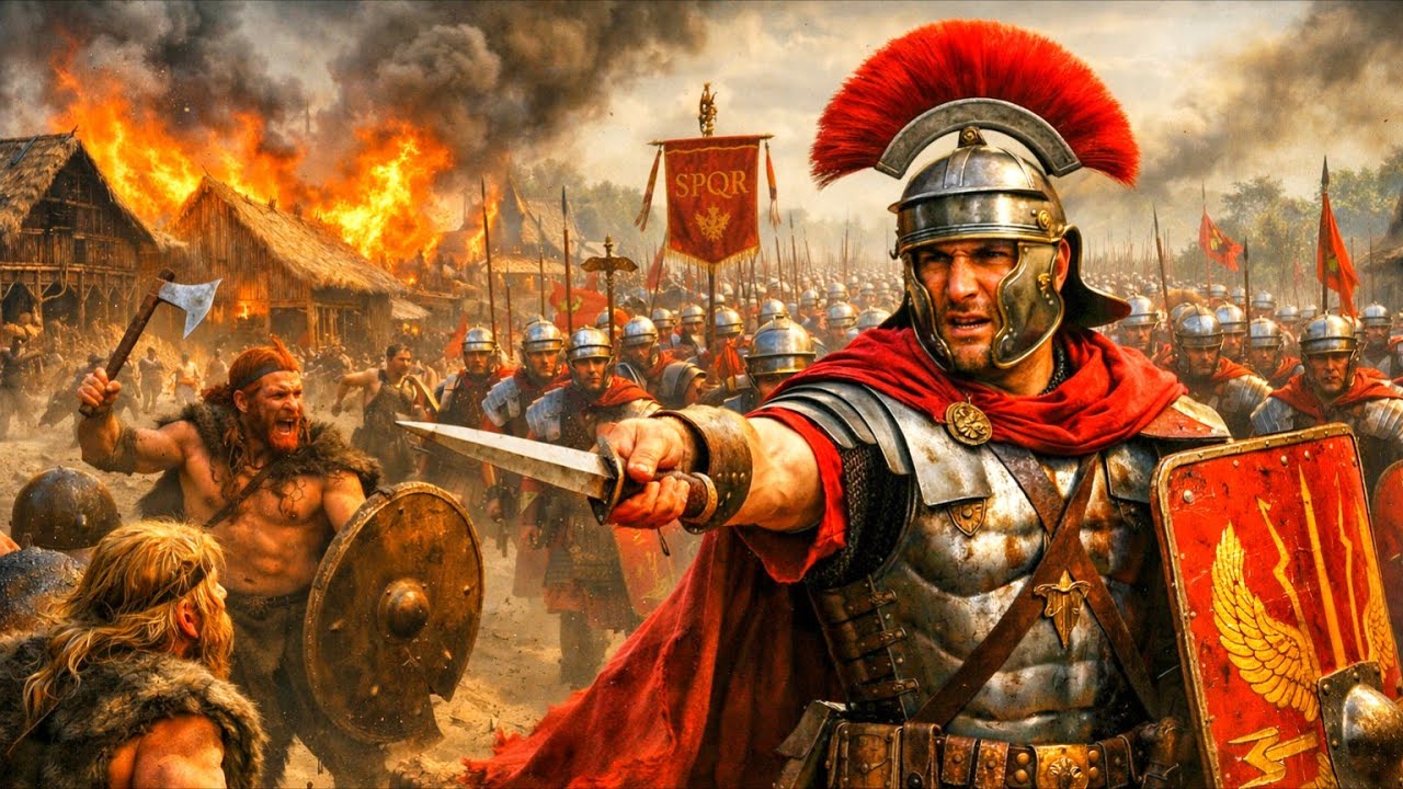 Mount and blad warband Mod Rome, avançando sobre os bárbaros, #mountandblade #historia #guerra 