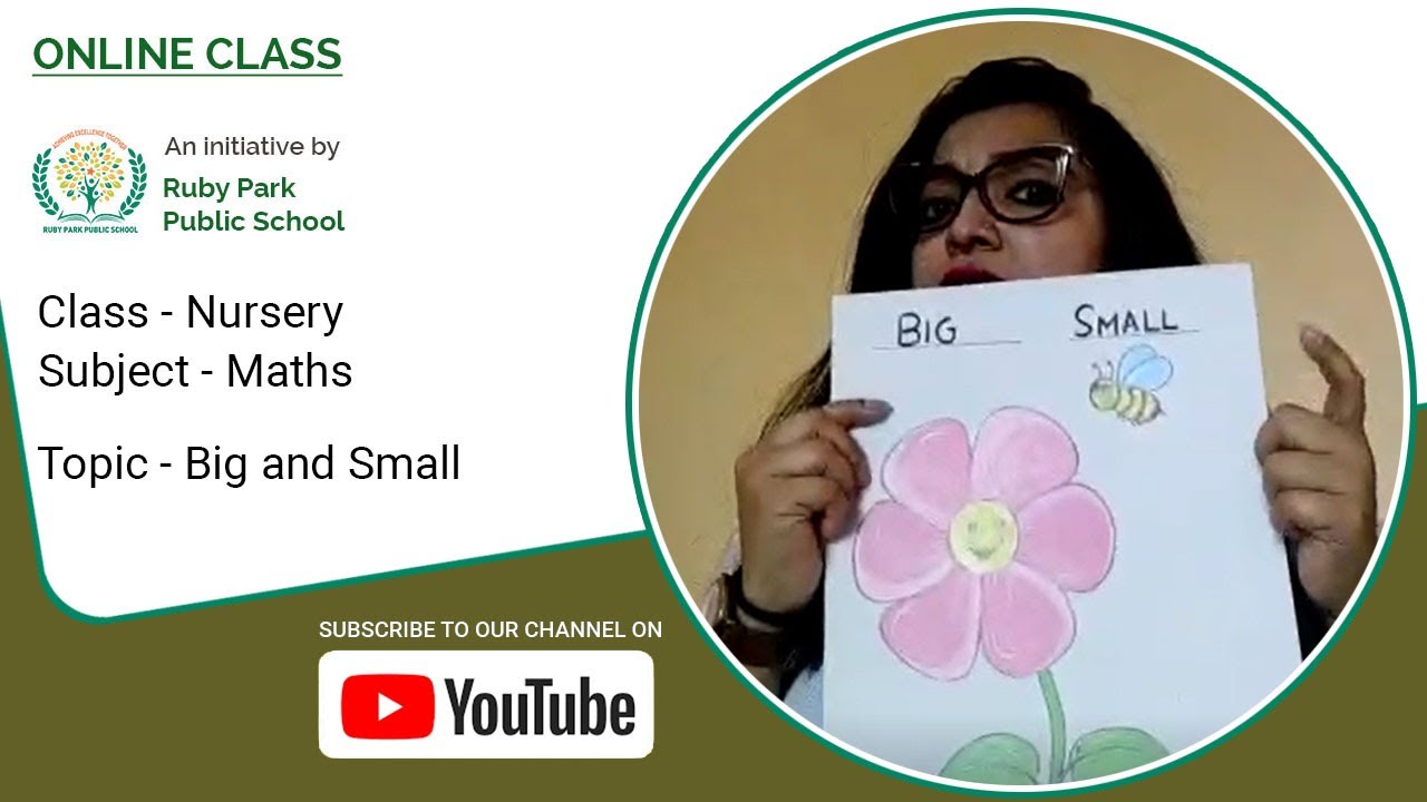 Big and Small Concept | Comparison for Kids | Maths For Nursery Students | Ruby Park Public School
