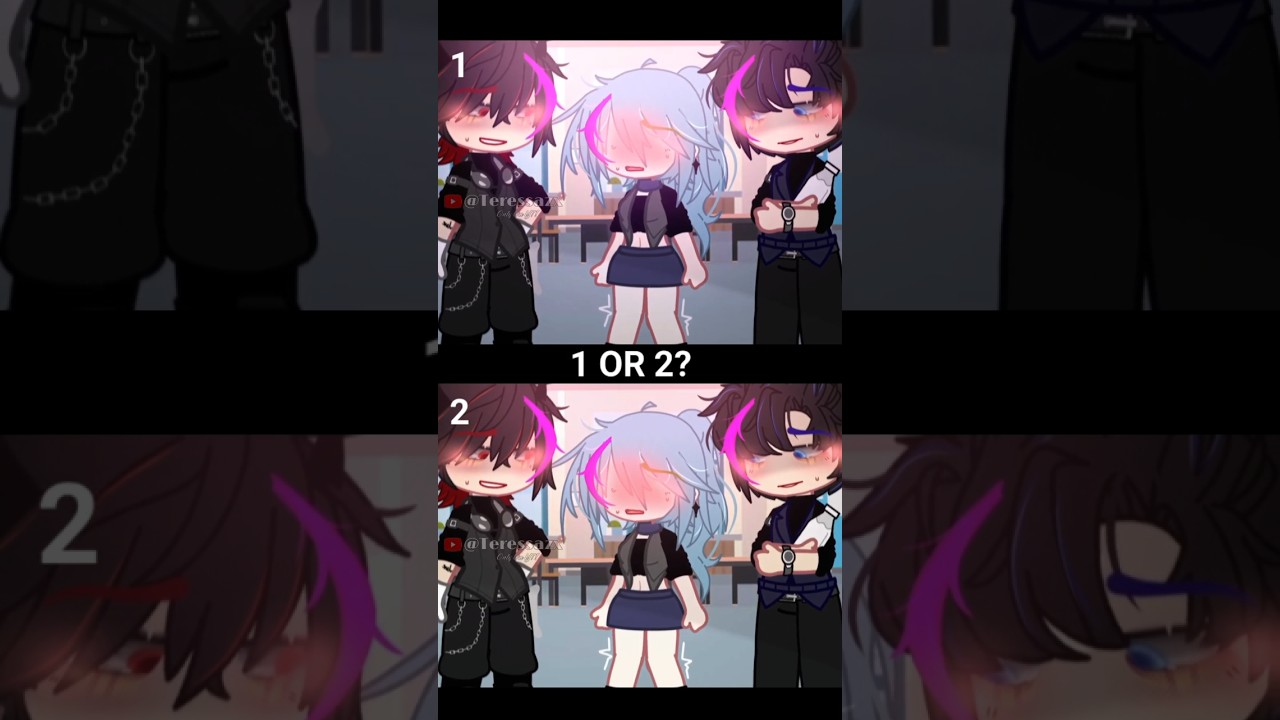 1 OR 2? The Coloring | Soulmate🎀 | IB: @Elena_Barcene #gacha#gachameme#gachatrend#gachaedit