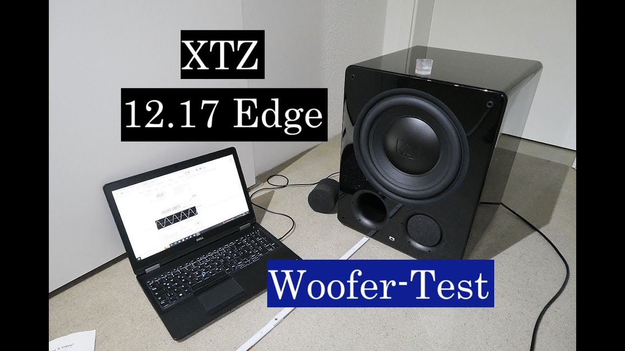 XTZ 12.17 Edge - Woofer-Test