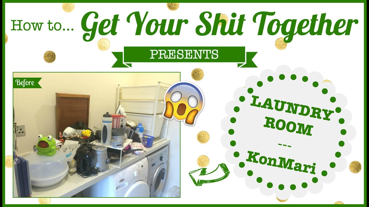 HowToGYST.com -- KonMari Method -- 'Komono' -- Junk Drawer, Laundry Room & Utility Room