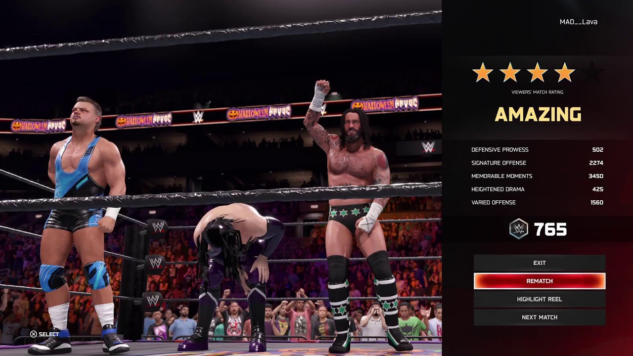 Halloween Havoc WWE 2K25 Universe mode Live stream