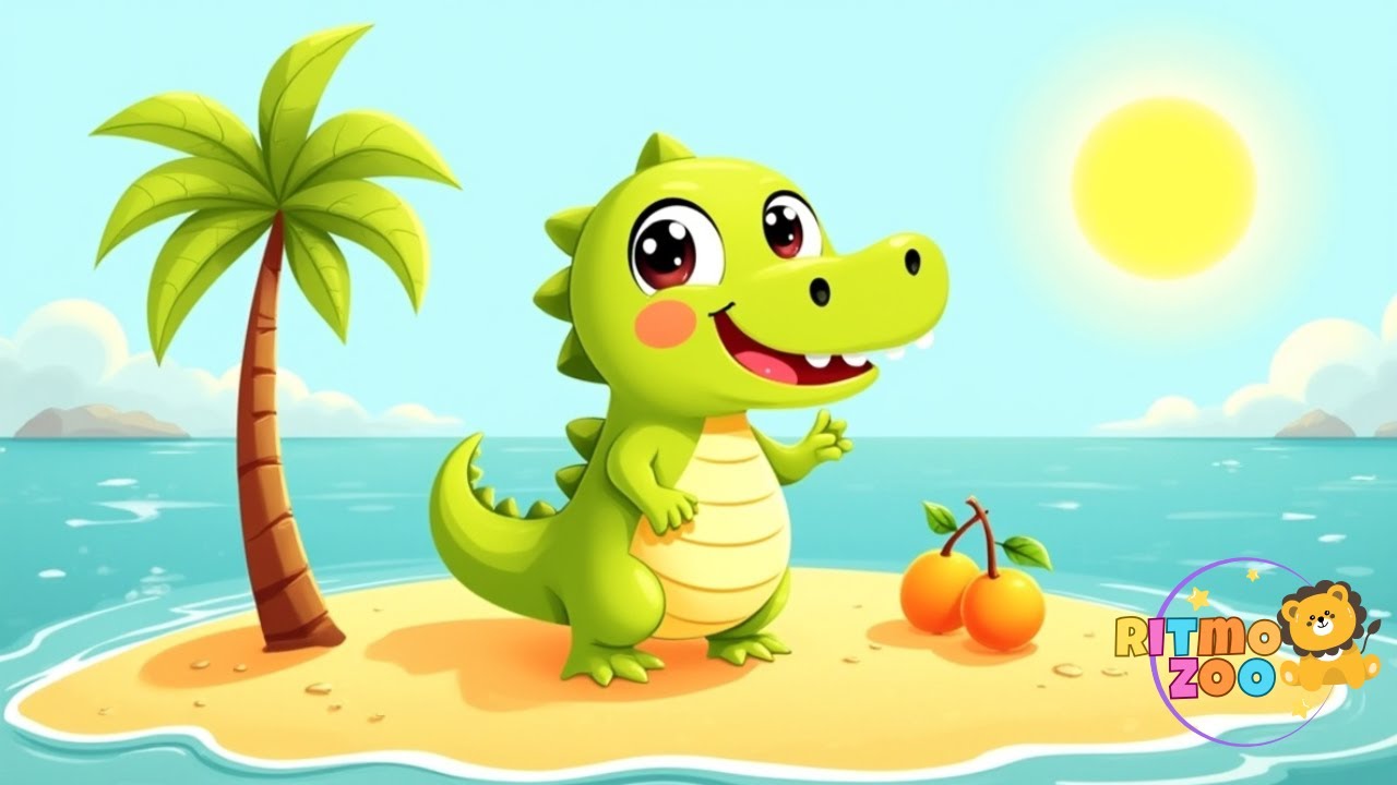 Coco nada en el río | Música infantil para explorar el movimiento en el agua