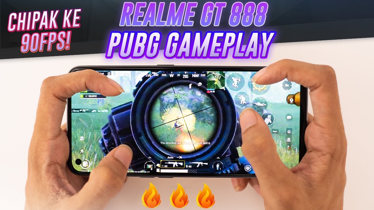 Realme GT SNAPDRAGON 888!! 90 FPS BGMI CLAW + GYRO GAMEPLAY!! 🔥🔥🔥