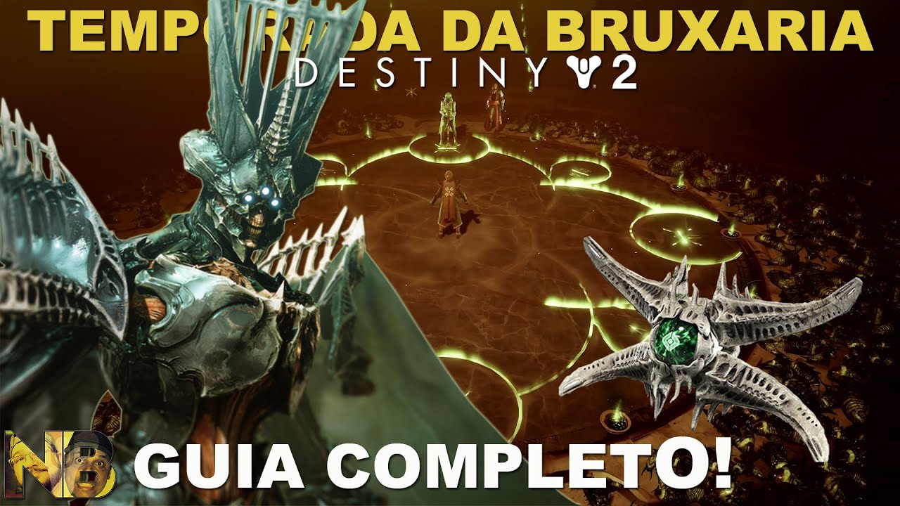 Destiny 2 | GUIA da Temporada da BRUXARIA: Baús SECRETOS, Como Funciona o BARALHO e NOVAS Atividades