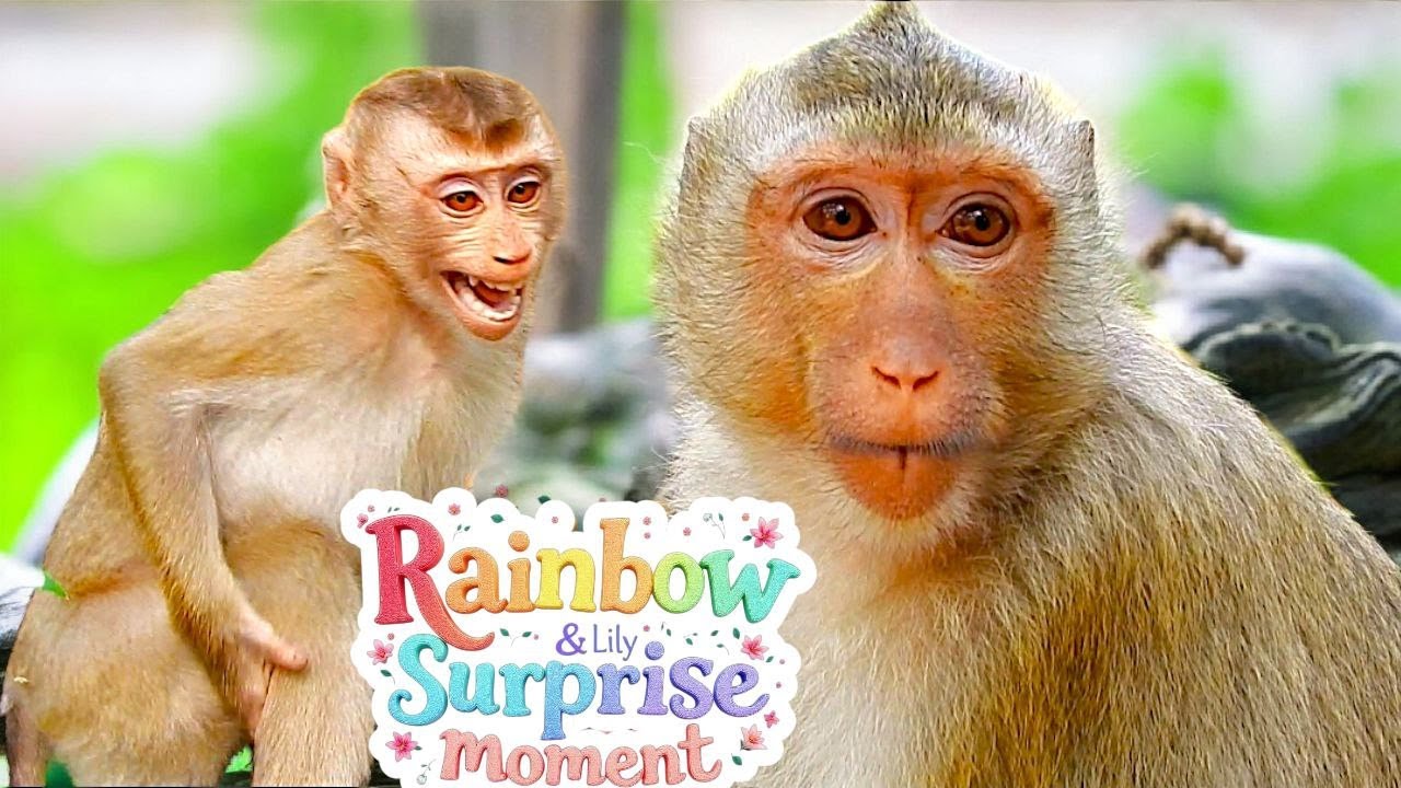 From Fun to Surprise: RAINBOW, LILY, and LIBBY’s Jungle Interaction