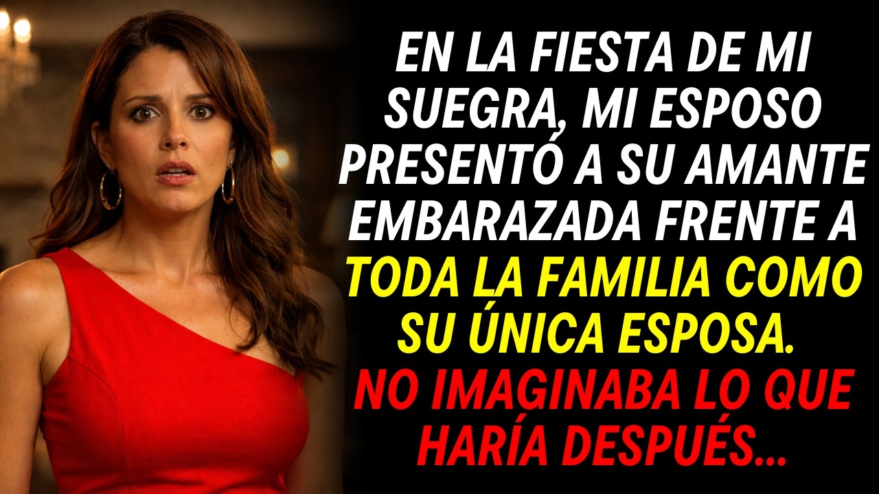 Frente a todos presentó a su amante embarazada como su única esposa… pero yo le di su merecido.