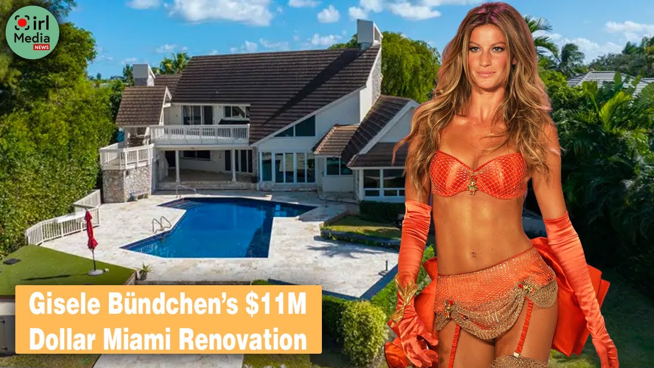 Inside Gisele Bündchen’s Renovated $11 Million Dollar Miami Home