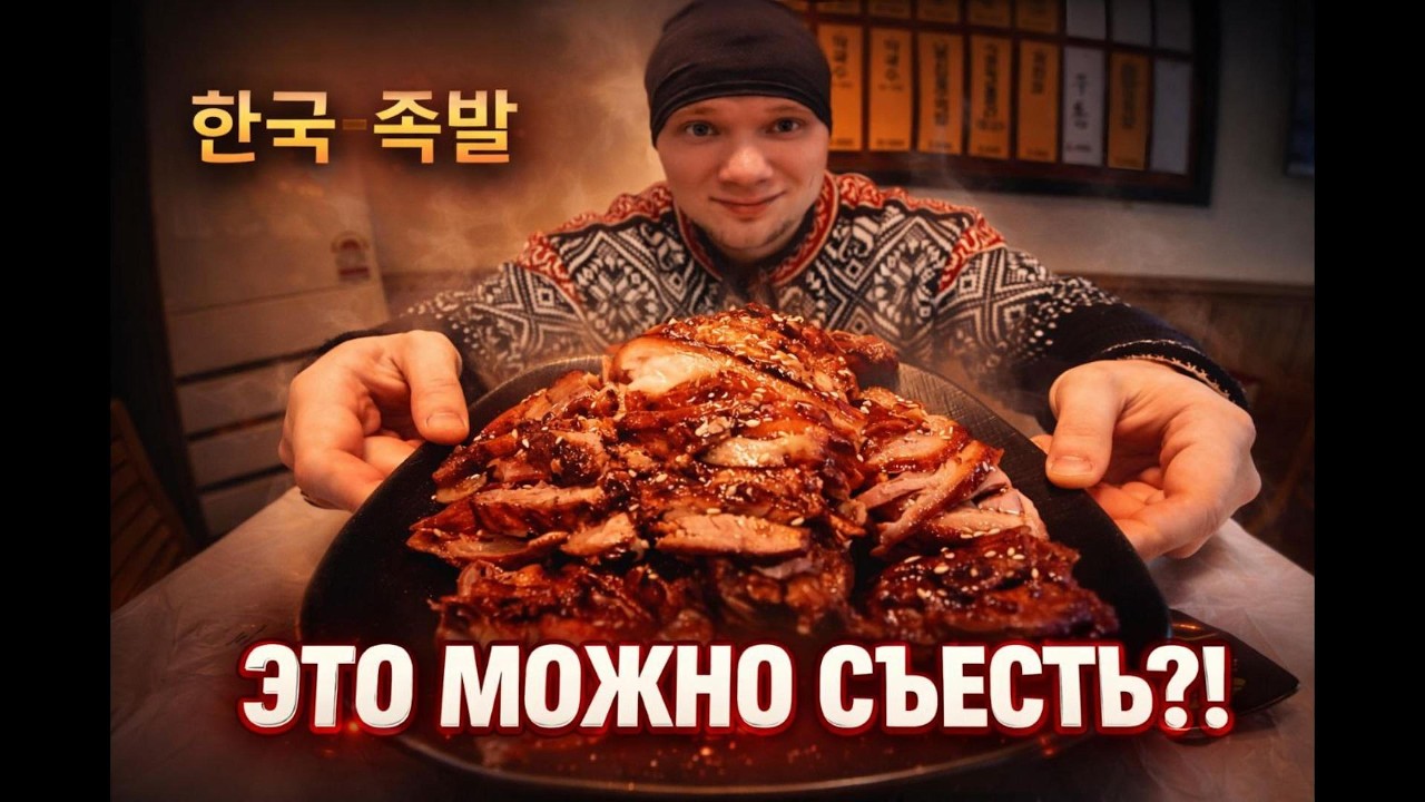 ОГРОМНЫЙ ЧОКПАЛЬ В КОРЕЕ — СМОГУ ЛИ Я ЭТО СЪЕСТЬ ОДИН?