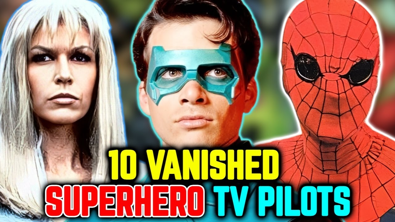 10 Amazing Superhero Pilots For TV Shows That Aired Once And Vanished