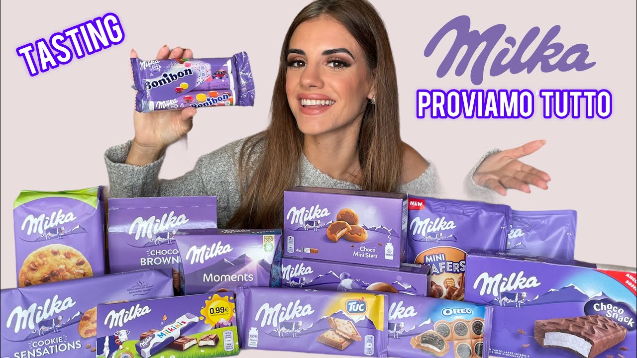 ASSAGGIO TUTTI I PRODOTTI MILKA! 🐄🍫