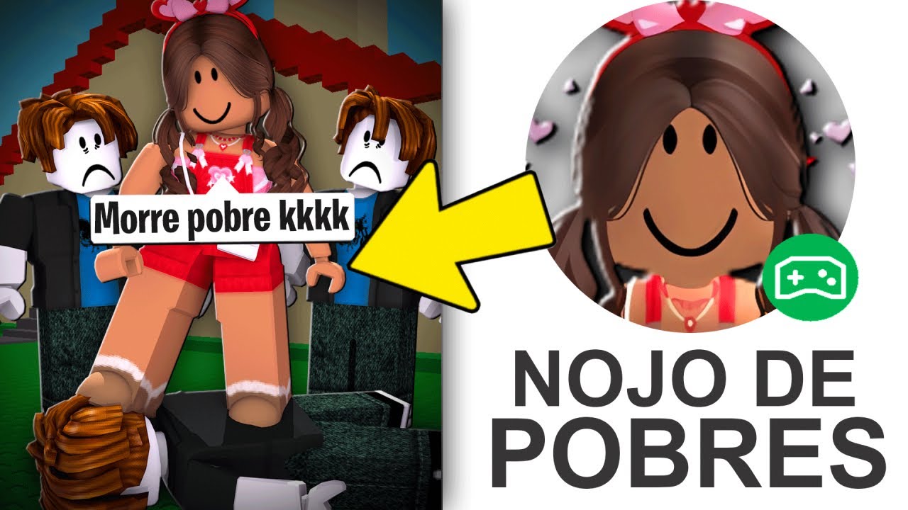 a TIKTOKER mais TÓXICA do ROBLOX..(odeia pobres)