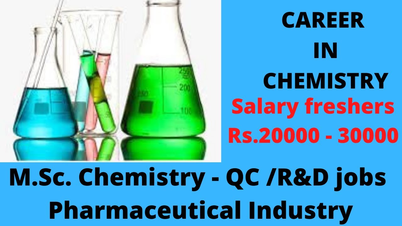 Career In Chemistry, Career after M.Sc. Chemistry, Jobs after M.Sc. Chemistry, Jobs in QC/R&D