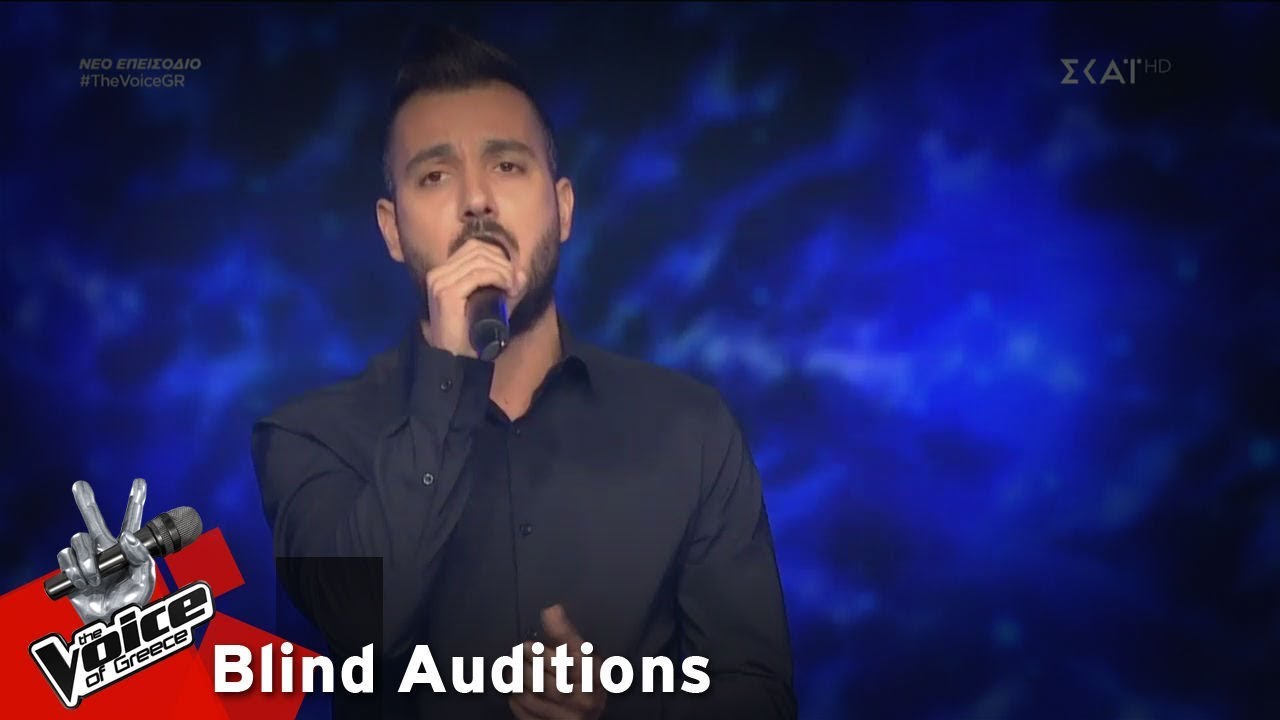 Γιάννης Στυλιανού - Της Άρνης το νερό | 6o Blind Audition | The Voice of Greece