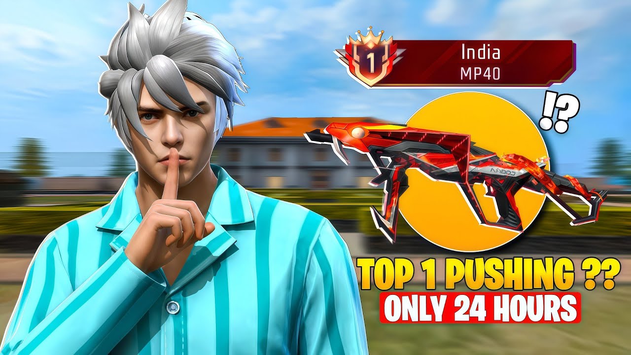 Pushing Top 1 Tittle In Mp40 ✅ Solo Weapons Glory Pushing | Season 52