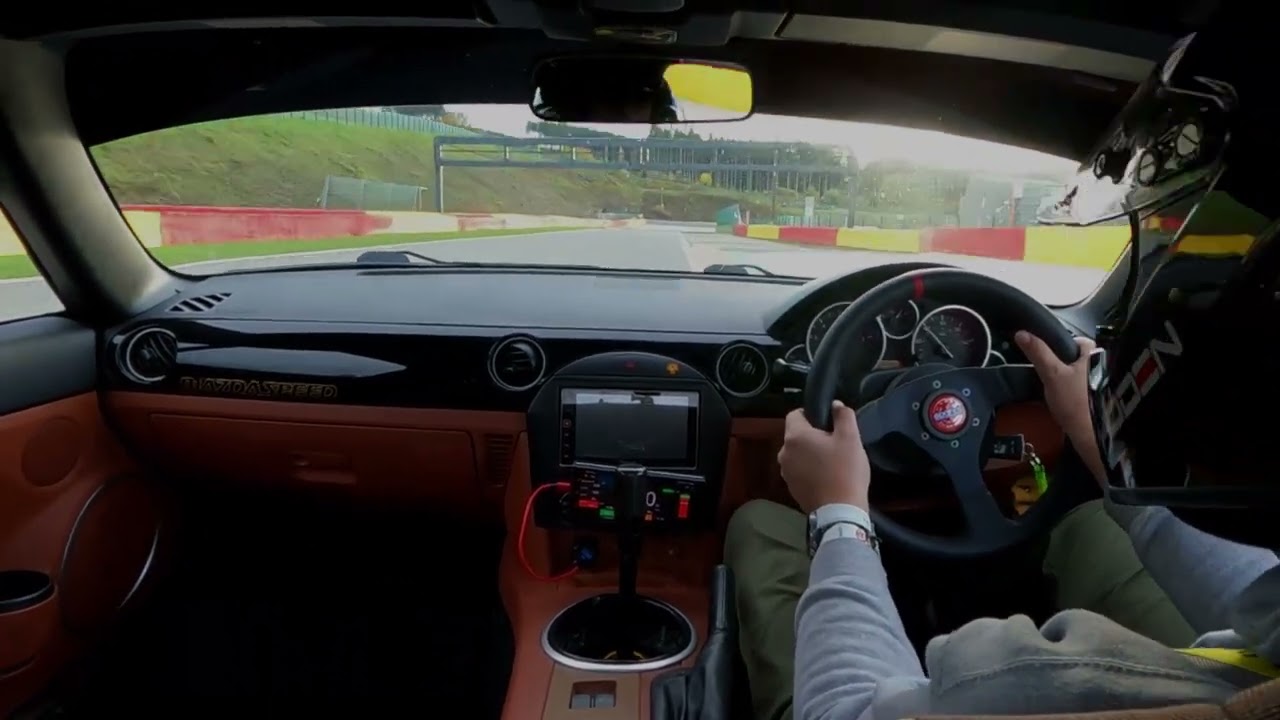 Spa Francorchamps Trackday Mazda MX5 NC 3.05