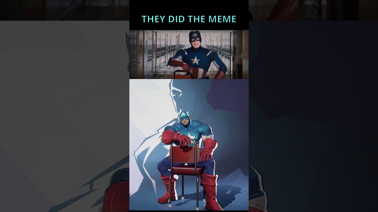 THEY DID THE CAPTAIN AMERICA MEME - Marvel Rivals
