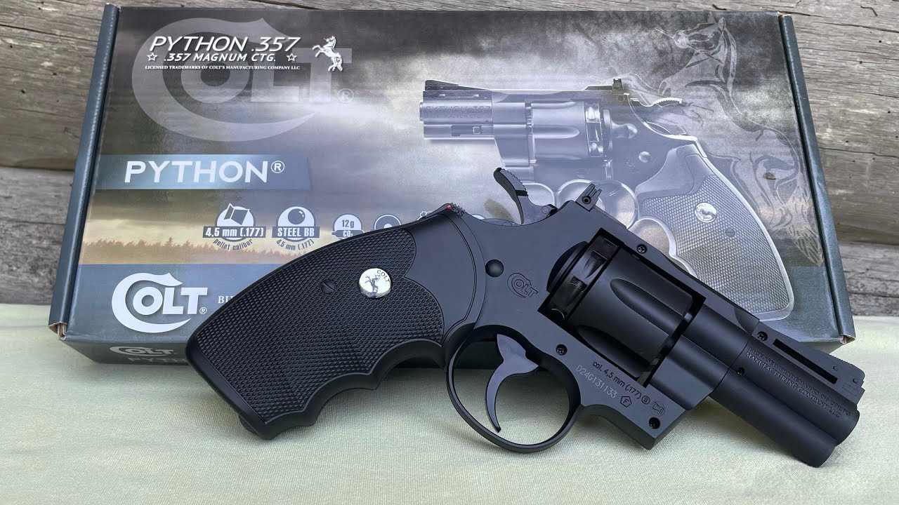 Пневматичний Револьвер CO² Colt Python 2,5
