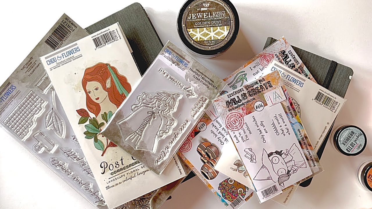 Mes débuts en art journal - Présentation de mes toutes premières créations !