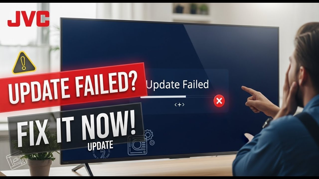Не удалось обновить JVC Smart TV? Решим за 5 минут! (Руководство)
