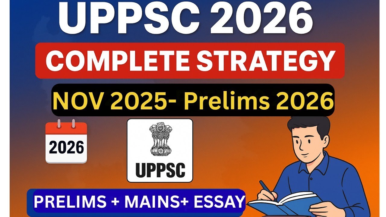 UPPSC 2026 Strategy | Prelims + Mains Complete Roadmap | Full Guidance From Zero to Selection #uppsc