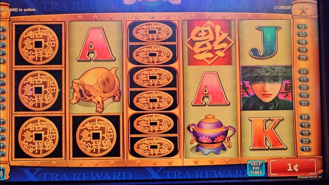 China Mystery slot machine ##casino #konami #slots