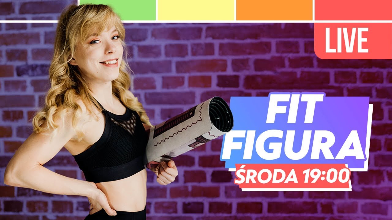 TRENING LIVE: FIT FIGURA | ŚRODA 19:00 | CARDIO & WZMACNIANIE