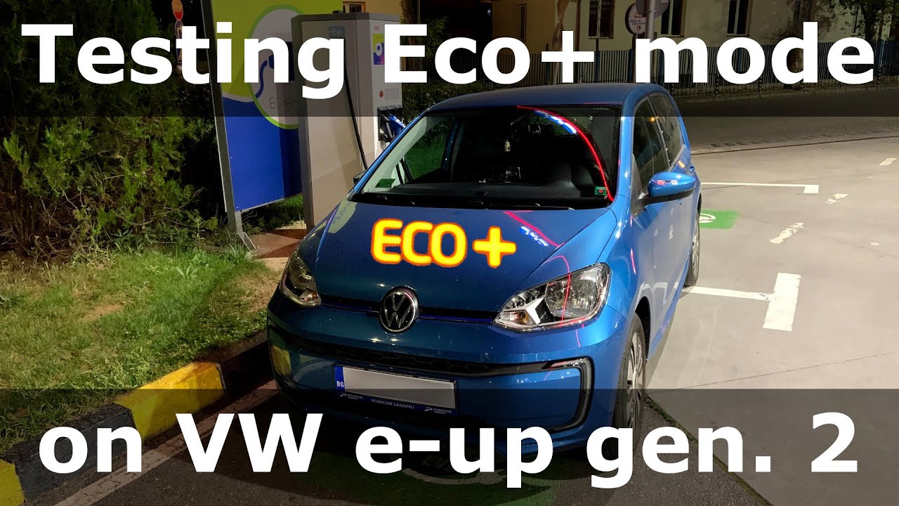 Testing range on Volkswagen e-up 2020 on Eco+ mode