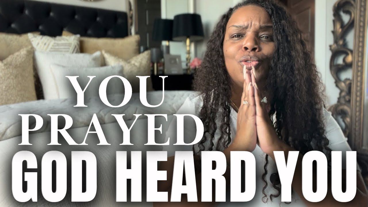 THE CONFIRMATION YOU PRAYED FOR.