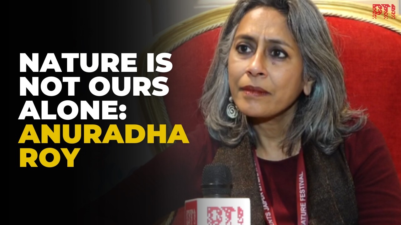 We must recognise we share the world with animals: Anuradha Roy at JLF