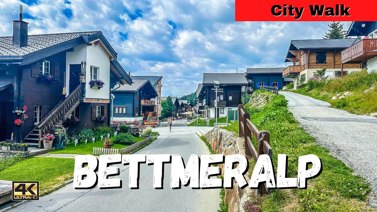 BETTMERALP in SWITZERLAND | Village Tour in the Swiss Alps