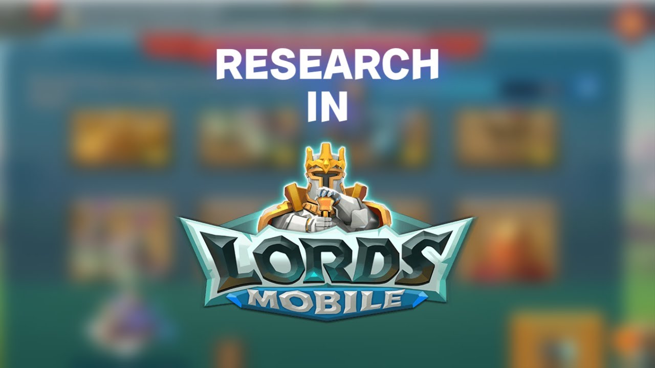 FULL RESEARCH TUTORIAL IN 3 MINUTES ! ( lords mobile )