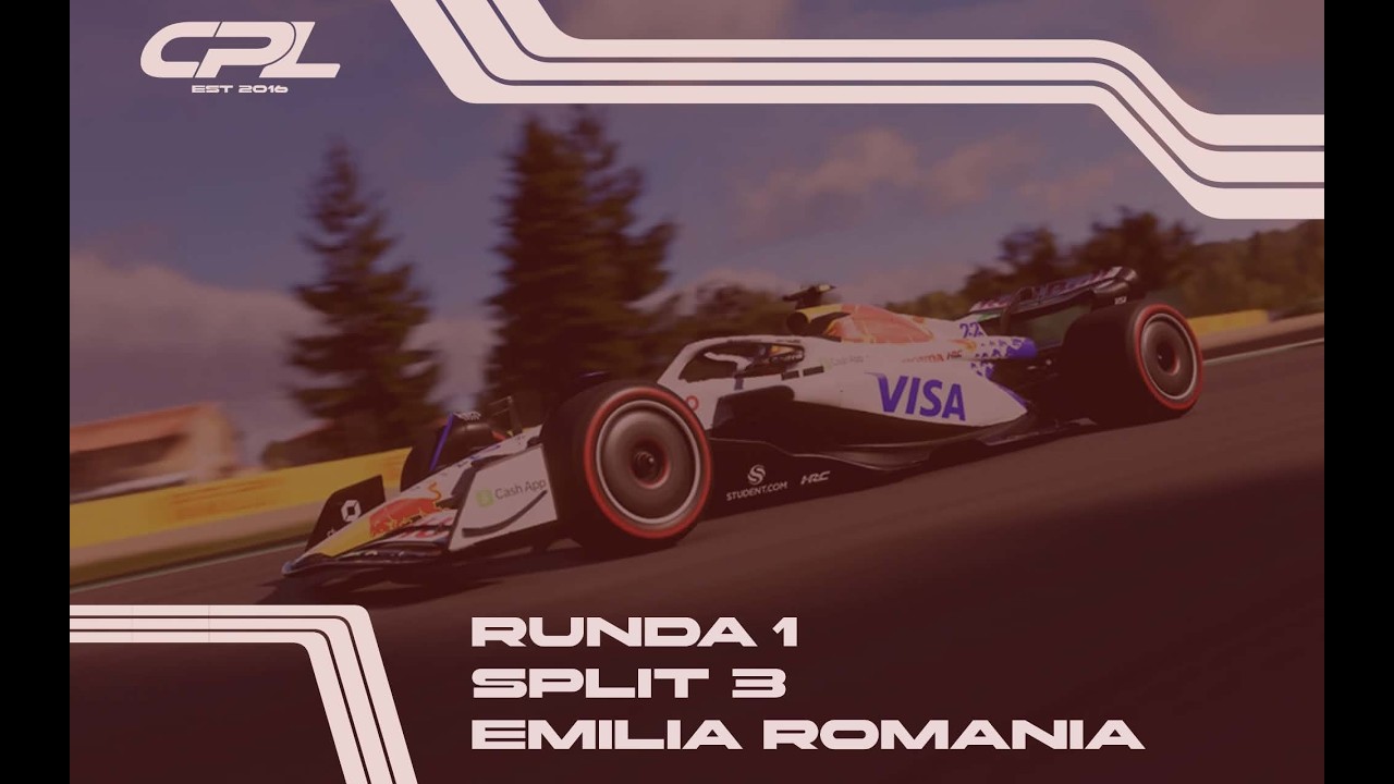 CPL Sezon 19 | Split 3 | Runda 1 - GP EMILII ROMANII | F1 25 | Pełne Kwalifikacje.