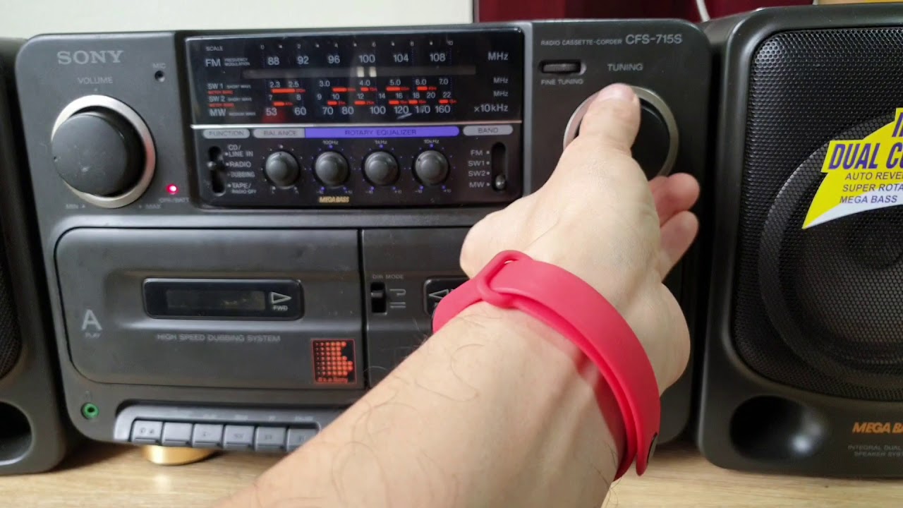 Test cassette Sony cfs 715s