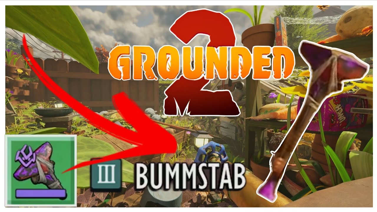 Bummstab / Boom Stick in Grounded 2 finden