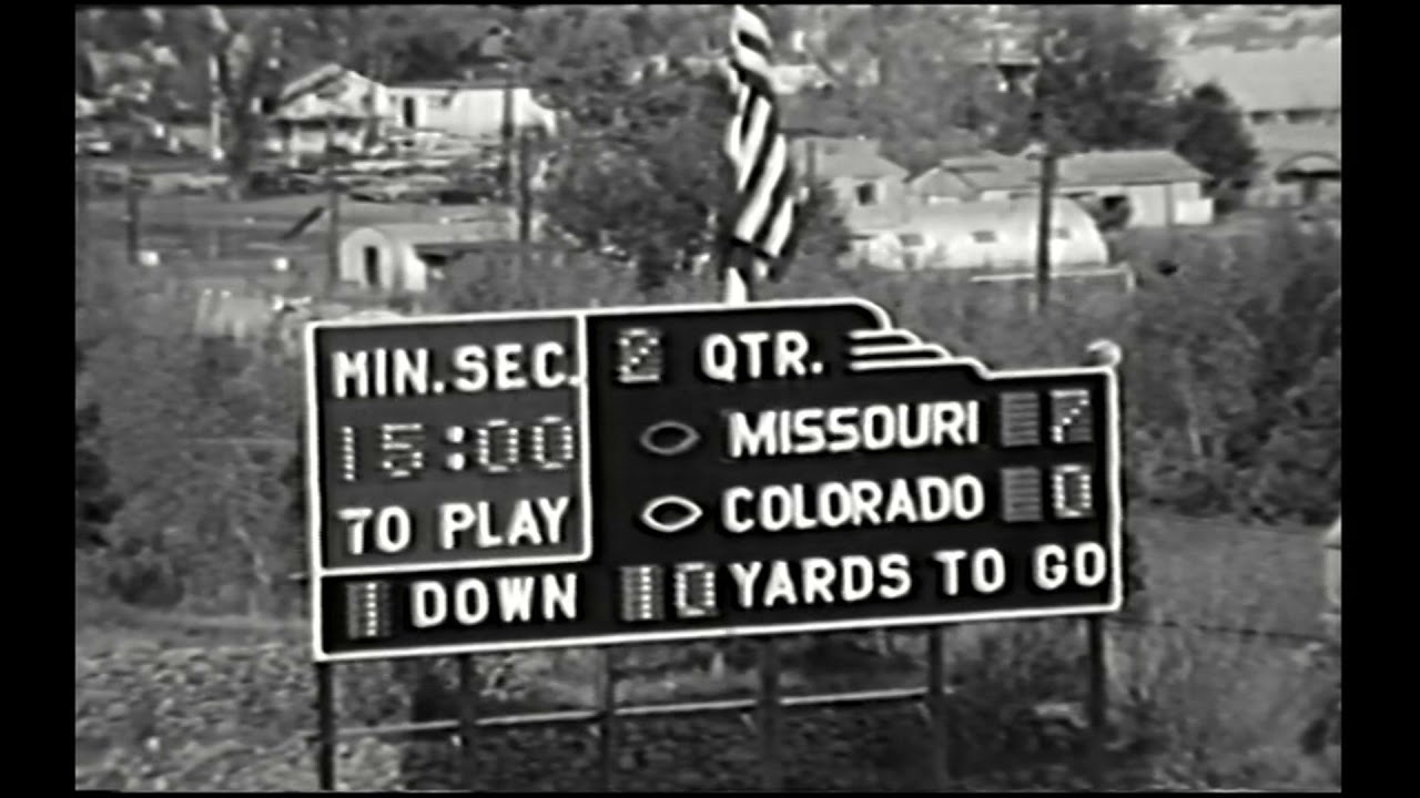 1965 Colorado vs. Mizzou (All 22)