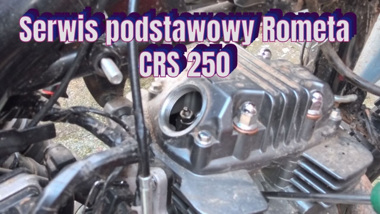 Serwis Romet CRS 250 garażowe podejscie do sprawy
