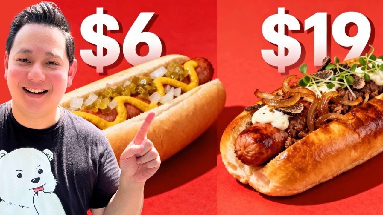 $6 Hot Dog vs $19 Hot Dog in Orlando…Worth It?