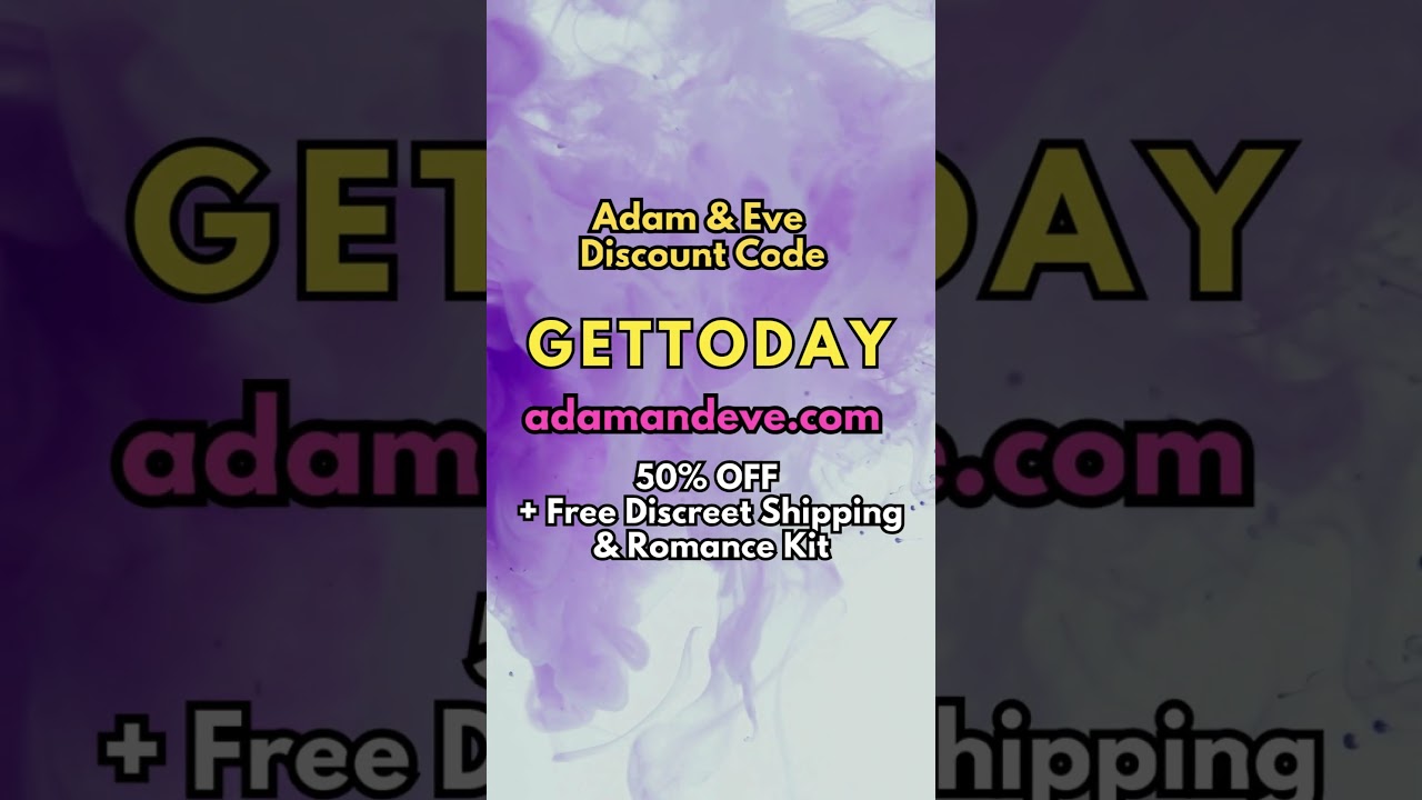 Adam & Eve Discount Code GETTODAY &ndash; 50% Off + Romance Kit!