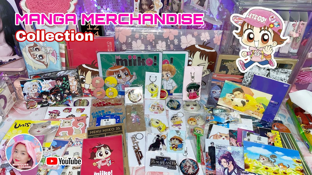 Koleksi Merchandise Hadiah Komik Hai Miiko Demon Slayer Junji Ito Si Unis Manga