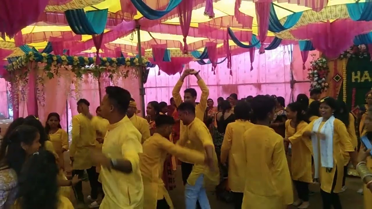 Babi Nanar marriage Haldi ceremony Dance video 📸//Haere Athara Sambalpuri song//Viral Sambalpuri