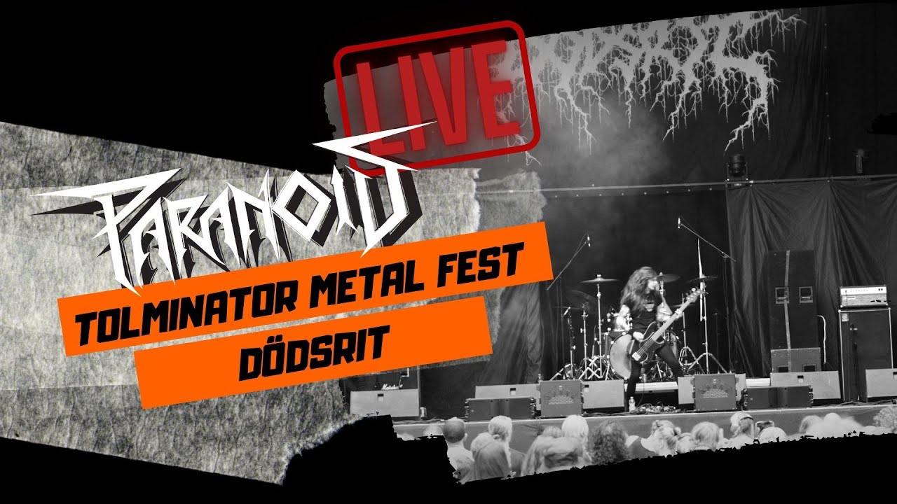 DÖDSRIT live at Tolminator, Slovenia, 2024 | Paranoid Metal Webzine