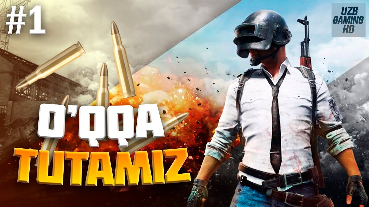 PUBG MOBILE ► O'QQA TUTAMIZ #1 ► UZBEKCHA LETSPLAY