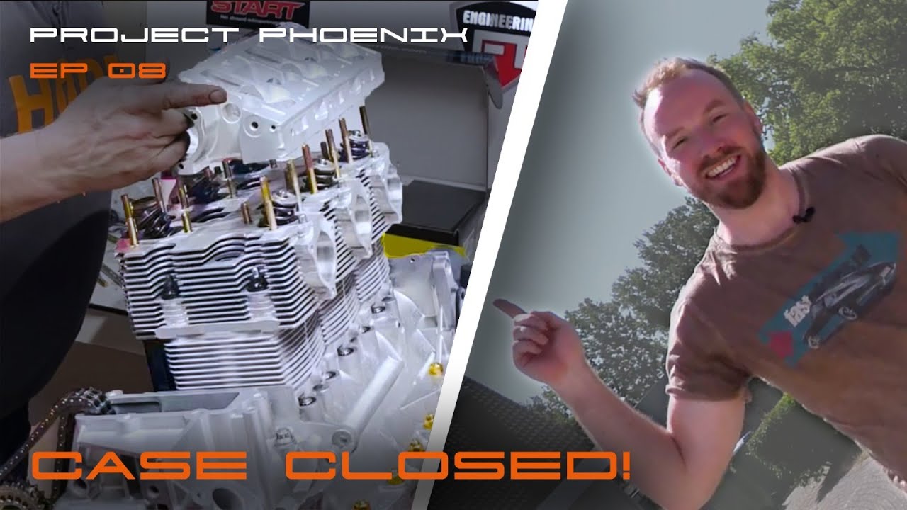 PORSCHE 964 | Clean Engine Build “CASE CLOSED” | Project Phoenix Ep 08