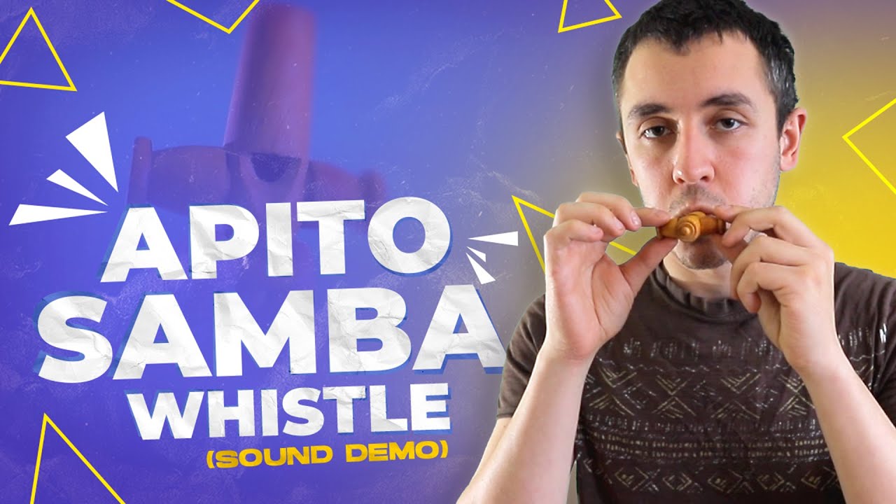Apito Samba Whistle (Sound Demo)